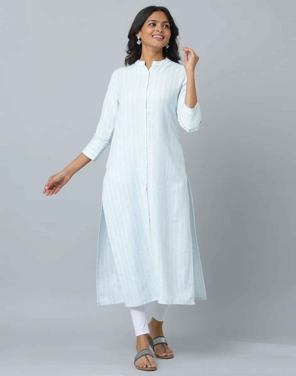 Cotton Striped Kurta 