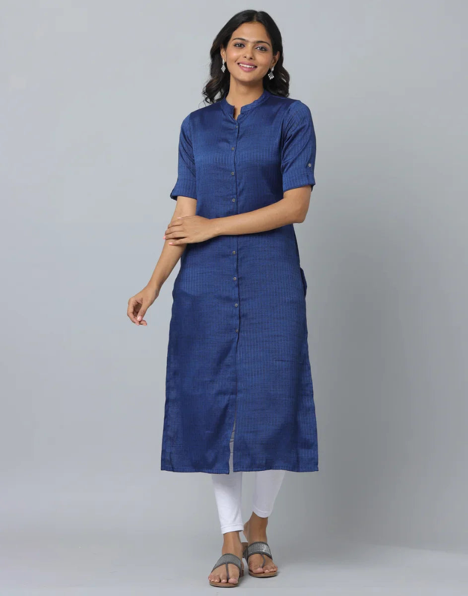 Mandarin Collar Kurta