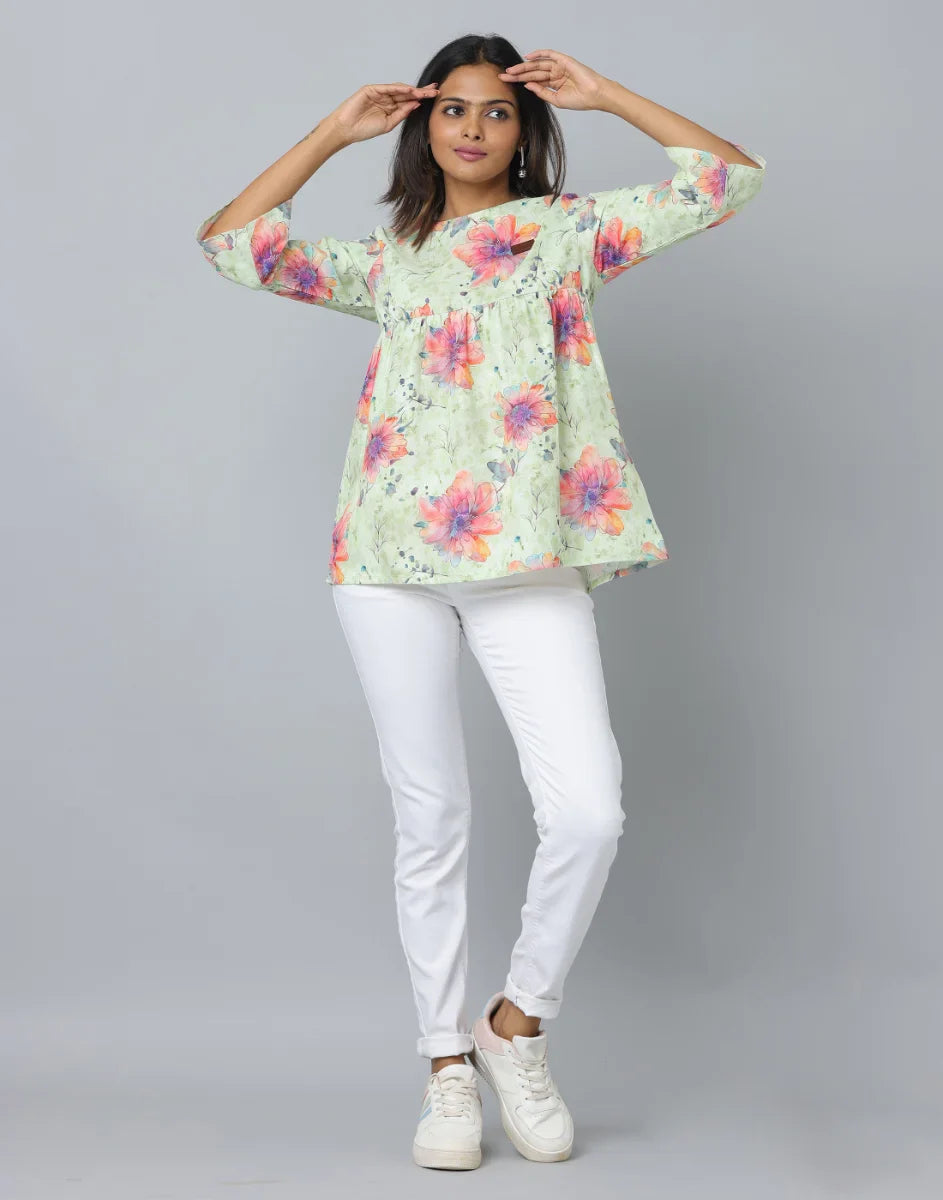 Pista Floral Top