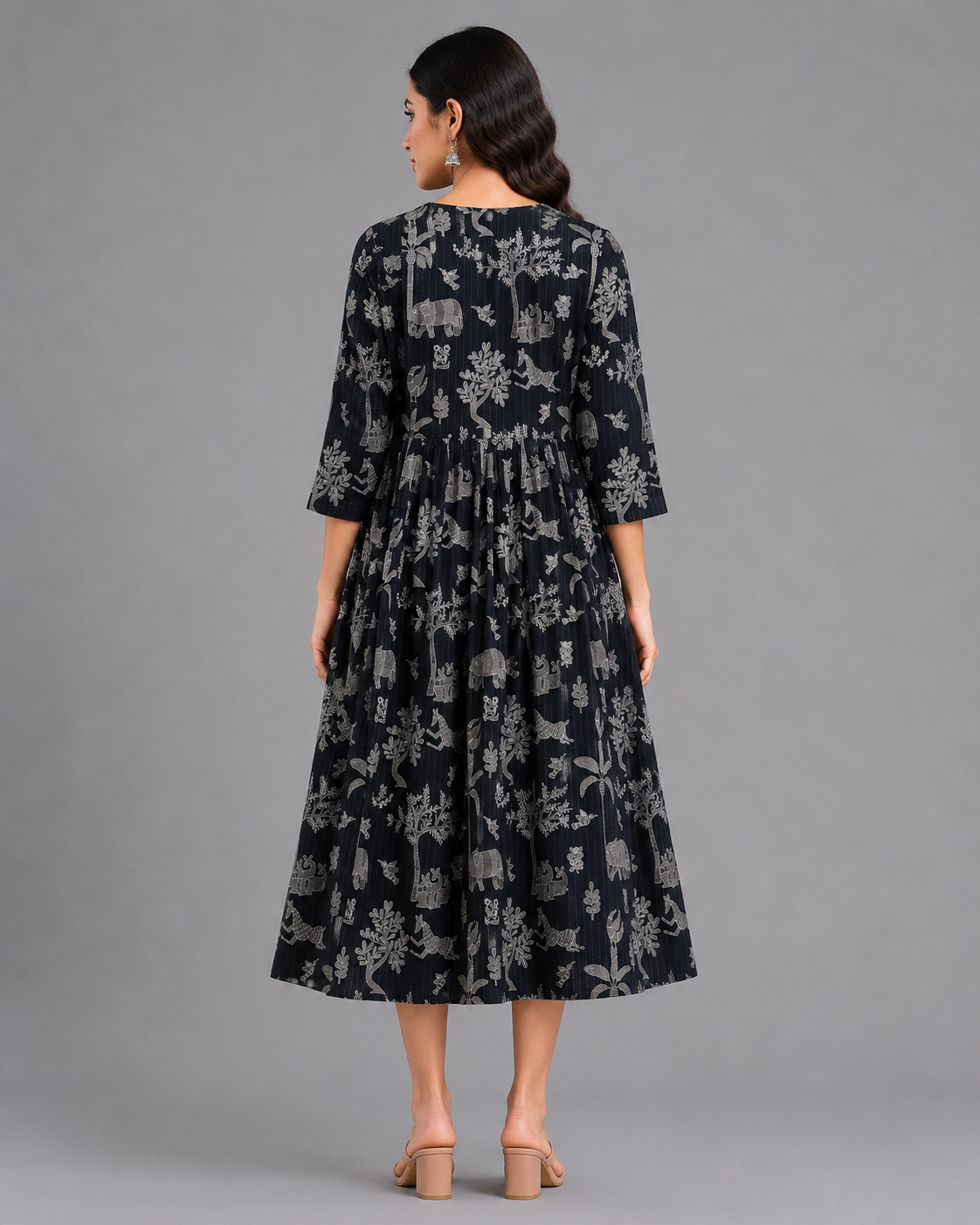 Midnight Folk Tale Dress - Image 2