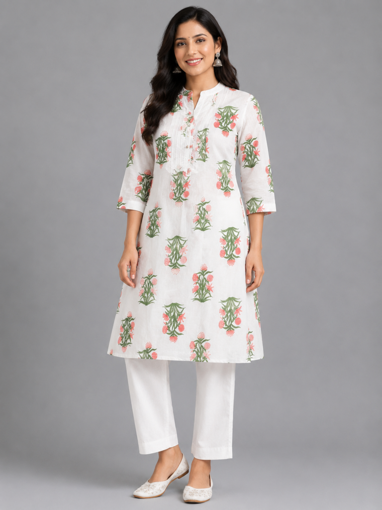 Mughal Garden Block Print Set