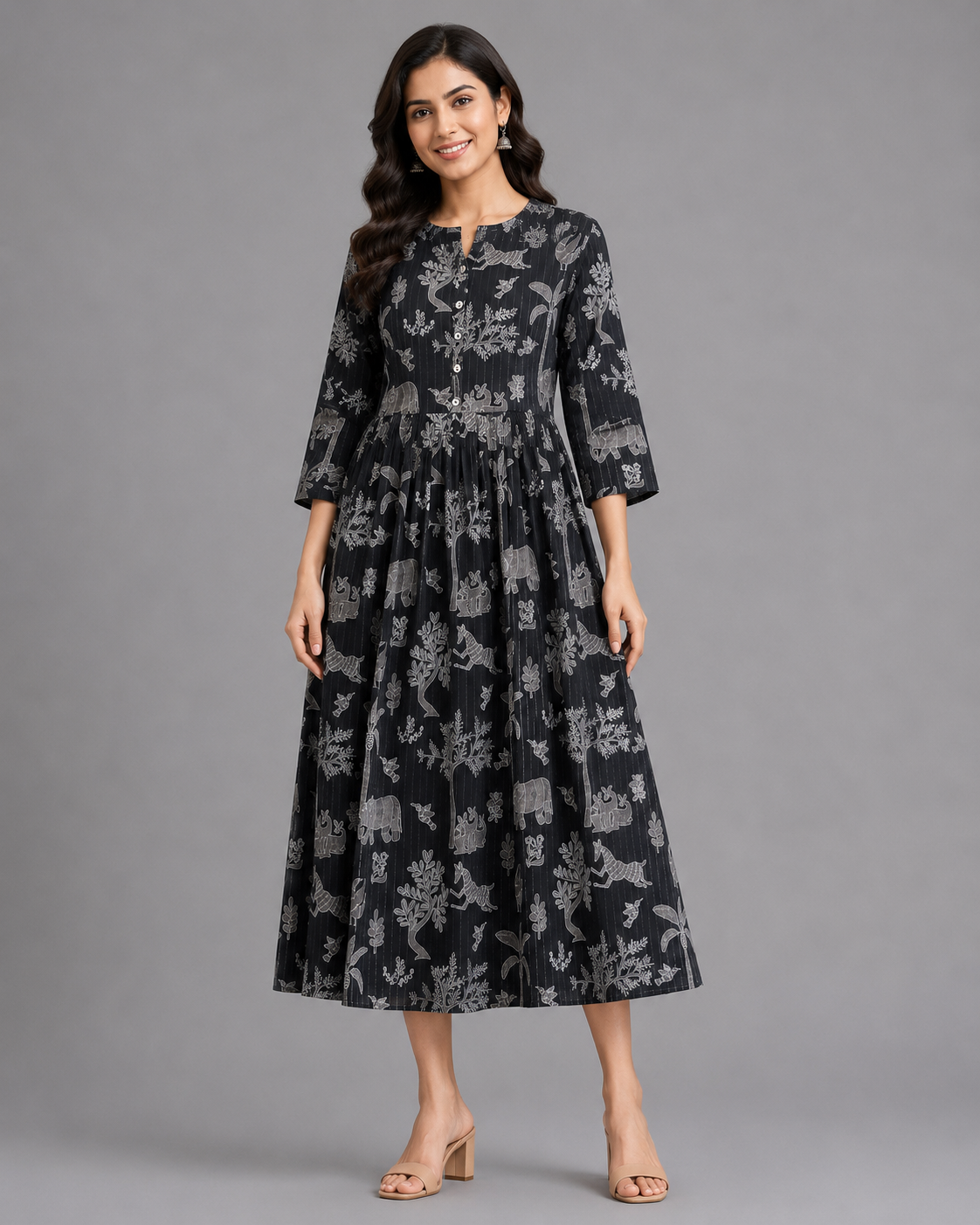Midnight Folk Tale Dress